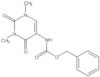 Phenylmethyl N-(1,2,3,4-tetrahydro-1,3-dimethyl-2,4-dioxo-5-pyrimidinyl)carbamate