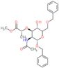 methyl (2R)-2-[(2S,3S,4R,5S)-3-acetamido-2-benzyloxy-6-(benzyloxymethyl)-5-hydroxy-tetrahydropyran…