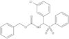 Phenylmethyl N-[(3-chlorophenyl)(phenylsulfonyl)methyl]carbamate