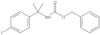 Phenylmethyl N-[1-(4-fluorophenyl)-1-methylethyl]carbamate