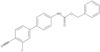 Phenylmethyl N-(4′-cyano-3′-fluoro[1,1′-biphenyl]-4-yl)carbamate