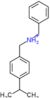 1-phenyl-N-[4-(propan-2-yl)benzyl]methanamine