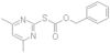 S-(4,6-Dimethyl-2-pyrimidinyl) O-(phenylmethyl) carbonothioate