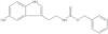 Phenylmethyl N-[2-(5-hydroxy-1H-indol-3-yl)ethyl]carbamate