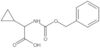 α-[[(Phenylmethoxy)carbonyl]amino]cyclopropaneacetic acid