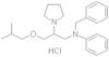 1-Pyrrolidineethanamine, β-[(2-methylpropoxy)methyl]-N-phenyl-N-(phenylmethyl)-, hydrochloride, ...