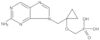 1-(2-Amino-9H-purin-9-ylmethyl)cyclopropyloxymethylphosphonic acid