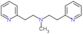 N-methyl-2-(pyridin-2-yl)-N-[2-(pyridin-2-yl)ethyl]ethanamine