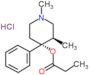 (3R,4R)-1,3-dimethyl-4-phenylpiperidin-4-yl propanoate hydrochloride