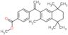 methyl 4-[1-(3,5,5,8,8-pentamethyl-5,6,7,8-tetrahydronaphthalen-2-yl)ethenyl]benzoate