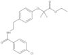 Ethyl 2-[4-[2-[(4-chlorobenzoyl)amino]ethyl]phenoxy]-2-methylpropanoate