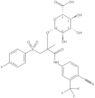 Ácido β-D-glucopiranosidurónico 2-[[4-ciano-3-(trifluorometil)fenil]amino]-1-[[(4-fluorofenil)su...