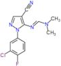 N'-[1-(3-chloro-4-fluorophényl)-4-cyano-1H-pyrazol-5-yl]-N,N-diméthylimidoformamide