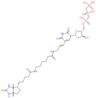 2'-deoxy-5-[(1E)-3-{[6-({5-[(3aS,4S,6aR)-2-oxohexahydro-1H-thieno[3,4-d]imidazol-4-yl]pentanoyl}am…