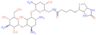 N-[[(3S,6R)-5-amino-6-[(1R,4R,6R)-4,6-diamino-3-[(2S,4S,5S)-4-amino-3,5-dihydroxy-6-(hydroxymethyl)tetrahydropyran-2-yl]oxy-2-hydroxy-cyclohexoxy]-3-hydroxy-tetrahydropyran-2-yl]methyl]-5-[(4S)-2-oxo-1,3,3a,4,6,6a-hexahydrothieno[3,4-d]imidazol-4-yl]penta