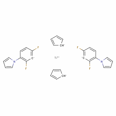 Bis(η5-2,4-cyclopentadien-1-yl)bis[2,6-difluoro-3-(1H-pyrrol-1-yl)phenyl]titanium