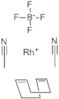 Bis(acetonitrile)(1,5-cyclooctadiene)rhodium(I) tetrafluoroborate