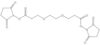 2,5-Pyrrolidinedione, 1,1′-[1,2-ethanediylbis[oxy(1-oxo-3,1-propanediyl)oxy]]bis-
