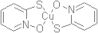 Bis[1-(hydroxy-κO)-2(1H)-pyridinethionato-κS2]copper