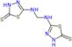 5,5'-(methanediyldiimino)bis(1,3,4-thiadiazole-2(3H)-thione)