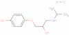4-[2-hydroxy-3-[(1-methylethyl)amino]propoxy]phenol hydrochloride