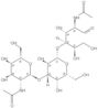 O-2-(Acetylamino)-2-deoxy-β-D-galactopyranosyl-(1→3)-O-β-D-galactopyranosyl-(1→4)-2-(acetylamino)-…