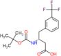 (3R)-3-[(tert-butoxycarbonyl)amino]-4-[3-(trifluoromethyl)phenyl]butanoic acid