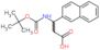 ácido 3-[(terc-butiloxicarbonil)amino]-3-naftalen-2-ilpropanoico