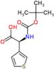 (2S)-[(tert-butoxycarbonyl)amino](thiophen-3-yl)ethanoic acid