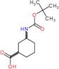 3-[(tert-butoxycarbonyl)amino]cyclohexanecarboxylic acid