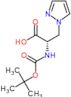 N-(terc-butiloxicarbonil)-3-(1H-pirazol-1-il)-L-alanina