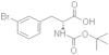 3-Bromo-N-[(1,1-dimethylethoxy)carbonyl]-D-phenylalanine