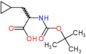 N-(tert-butoxycarbonyl)-3-cyclopropylalanine