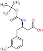 (3R)-3-[(tert-butoxycarbonyl)amino]-4-(3-methylphenyl)butanoic acid