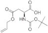 BOC-ASP(OALL)-OH