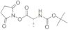 N-[(1,1-Dimethylethoxy)carbonyl]-D-alanine 2,5-dioxo-1-pyrrolidinyl ester