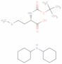 L-Methionine, N-[(1,1-dimethylethoxy)carbonyl]-, compd. with N-cyclohexylcyclohexanamine (1:1)