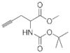 2-TERT-BUTOXYCARBONYLAMINO-PENT-4-YNOIC ACID METHYL ESTER