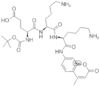 N-T-boc-glu-lys-lys 7-amido-4-*methylcoumarin