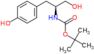 tert-butyl N-[(1S)-1-(hydroxymethyl)-2-(4-hydroxyphenyl)ethyl]carbamate