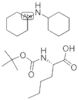 L-Norleucine, N-[(1,1-dimethylethoxy)carbonyl]-, compd. with N-cyclohexylcyclohexanamine (1:1)