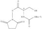 L-Serine,N-[(1,1-dimethylethoxy)carbonyl]-, 2,5-dioxo-1-pyrrolidinyl ester