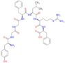L-tyrosylglycylglycyl-L-phenylalanyl-L-leucyl-N~5~-(diaminomethylidene)-L-ornithyl-L-phenylalanine