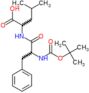 N-(tert-Butoxycarbonyl)phenylalanylleucine