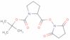 1,2-Pyrrolidinedicarboxylic acid, 1-(1,1-dimethylethyl) 2-(2,5-dioxo-1-pyrrolidinyl) ester, (2S)-