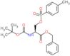 benzyl N-(tert-butoxycarbonyl)-O-[(4-methylphenyl)sulfonyl]-L-serinate