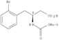 Benzenebutanoic acid,2-bromo-b-[[(1,1-dimethylethoxy)carbonyl]amino]-,(bS)-