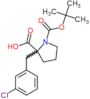 1-(1,1-Dimethylethyl) 2-[(3-chlorophenyl)methyl]-1,2-pyrrolidinedicarboxylate