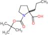 1-(tert-butoxycarbonyl)-2-propylproline