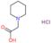 piperidin-1-ylacetic acid hydrochloride (1:1)